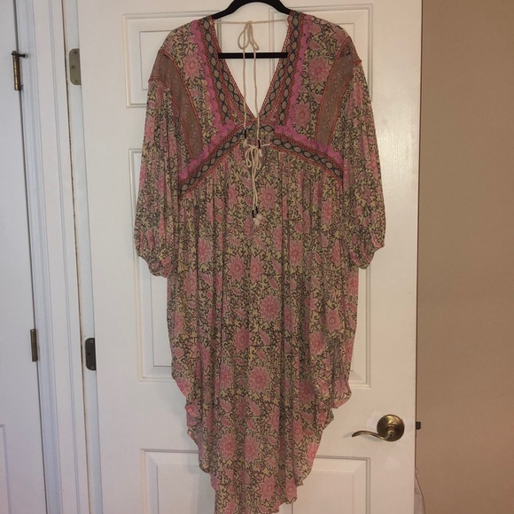 Free People Moon Child Maxi Top Size Large - Picture 4 of 5